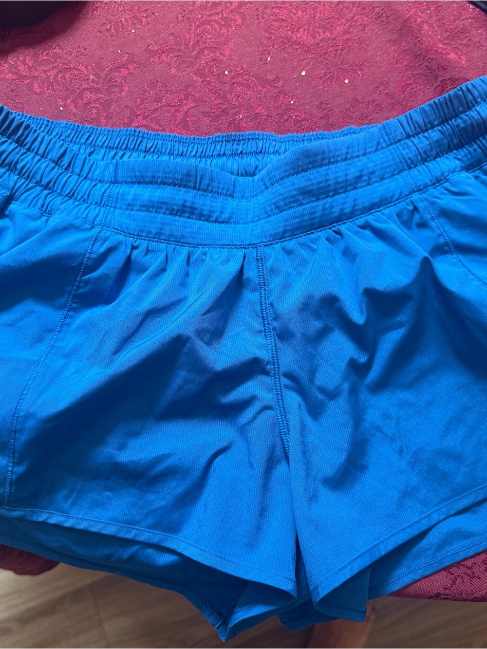 lululemon athletica Bright Blue Women's Athletic Shorts